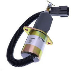 Fuel Solenoid 129953-77811 1751ES-12A3UC12B1S SA-4673-S for Hyundai R55-7 R60-5 Volvo EC55 ECR88 Yanmar Vio55 Vio75 Engine 4TNV94 4TNE94L 4TNV98 - Buymachineryparts