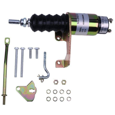 Válvula solenóide de parada de combustível para governador DEUTZ Bosch RSV e Perkins SA-3765-24 