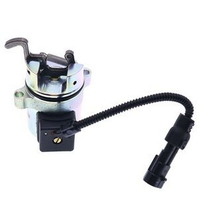 Fuel Stop Solenoid ZM 2904956 12V for Volvo L32 L35 ZL402C ZL502C ZL30 L30B L32B L35B ZL30B L20B Loader - Buymachineryparts