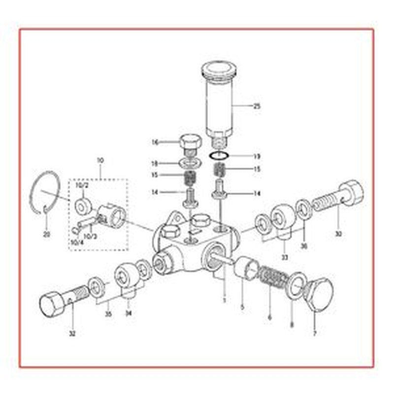 Fuel Supply Pump 105237-5090 1054078830 9440610339 for Mitsubishi Engi ...