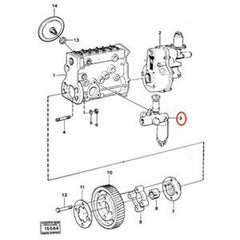 Fuel Feed Pump 6210717 for Volvo 4400, 860, 861 Loaders