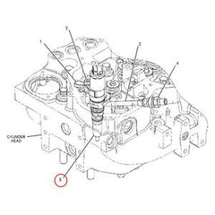 Fuel Injector 364-8024 for Caterpillar CAT Tractor 627H