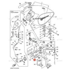 Fuel Pump 1999-2003 Yamaha Road Star 4WM-13907-00-00 buymachineryparts