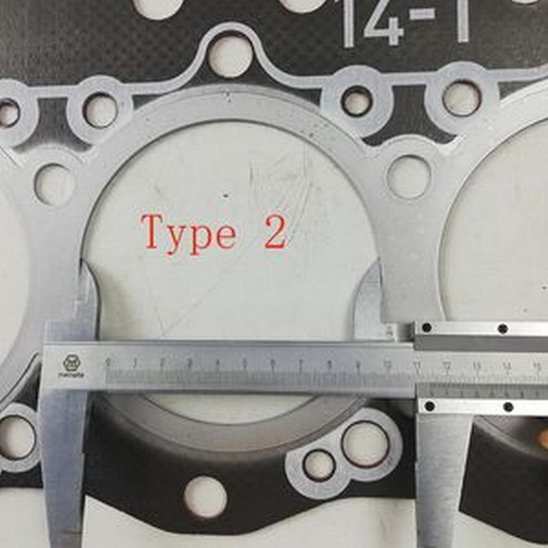 Full Gasket Kit ME996291 for Mitsubishi 6D16 7545cc Engine - Buymachineryparts