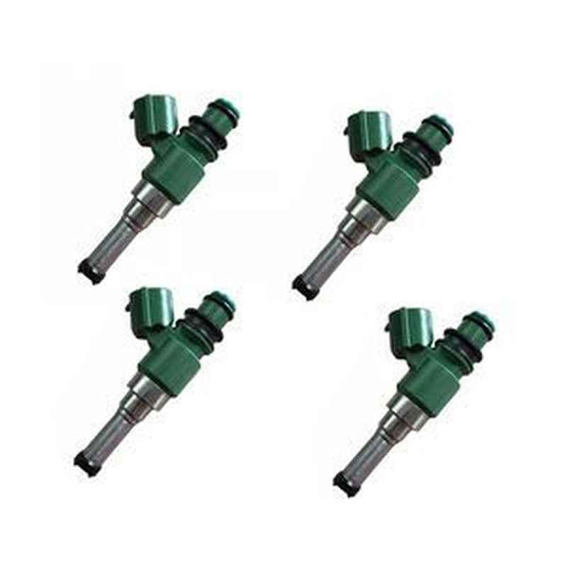4-Piece Fuel Injector 3B4-13761-00-00 for Yamaha WR450F/YFZ450R/Grizzly 2007-2023