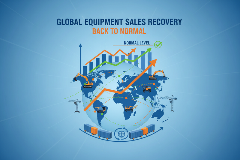 Return to normal for global equipment sales