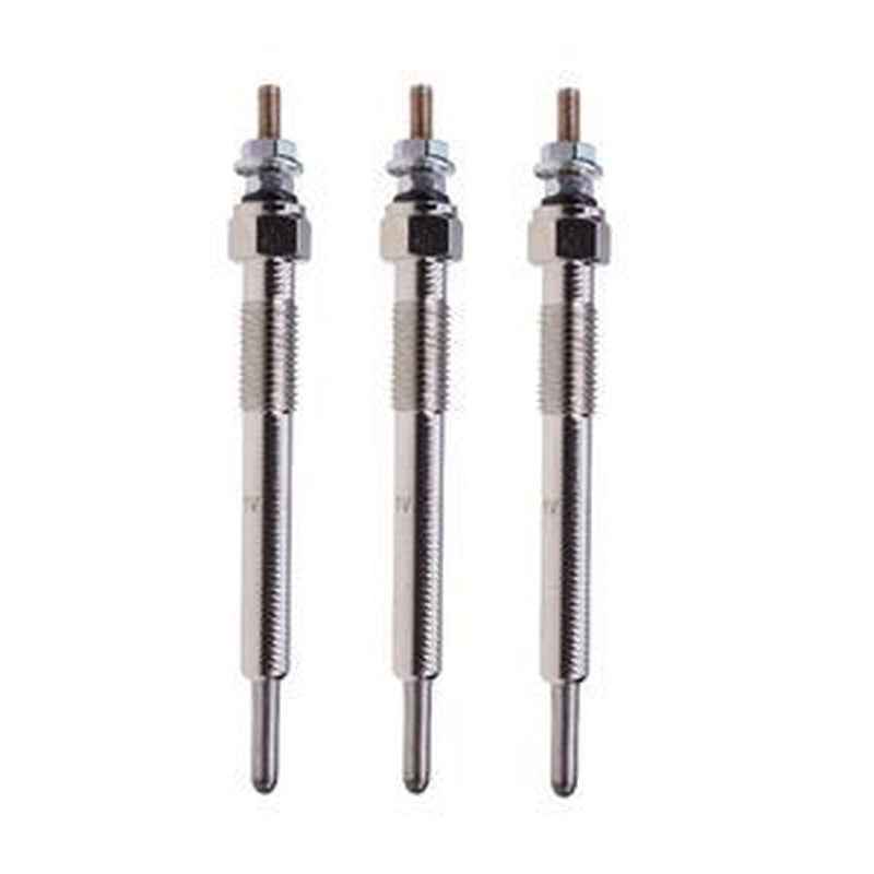 3 Pcs Glow Plug 129008-77800 for Yanmar 3JH40/3TNV88/3TNV82A Engines
