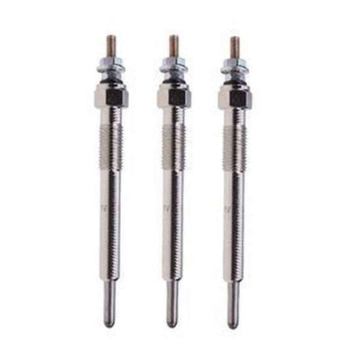 3 Pcs Glow Plug 129008-77800 for Yanmar 3JH40/3TNV88/3TNV82A Engines