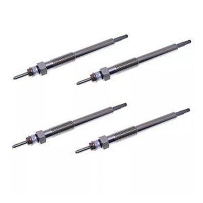 4 Glow Plugs 7000734 for Kubota V2607 Engine & Bobcat Loaders S160-T190