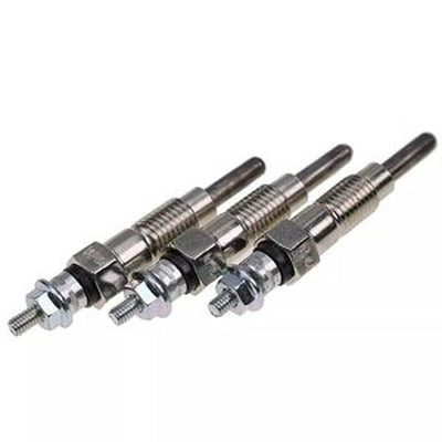 3 Glow Plugs 1435 for Yanmar 3TN66C John Deere Tractors