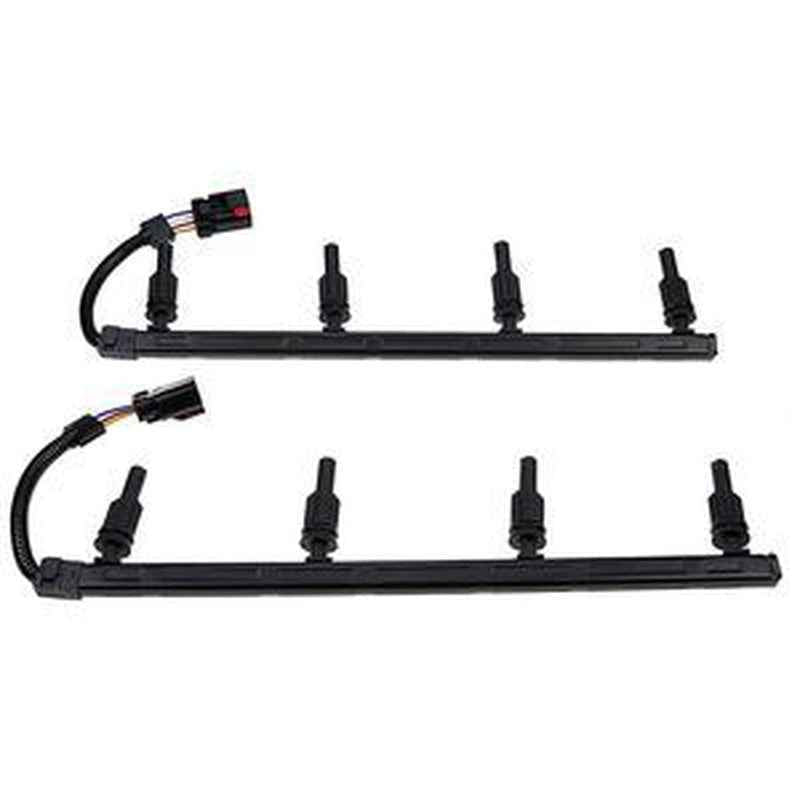 Glow Plug Wire Harness Pair 3C3Z-12A690-AA for Ford 6.0L Super Duty F250 F350