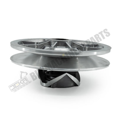 Embrague secundario para carrito de golf Club Car DS y Precedent, modelos de gasolina de 4 tiempos de 1997 en adelante. Número de pieza original: 101834001 5701. Alto torque. Color plata.