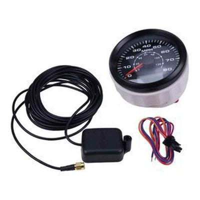 12V/24V 85mm GPS Speedometer Odometer B07DY3MBJL for Aftermarket Vehicles