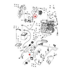 Cablagem 6688073 para minicarregadeiras Bobcat S130-S185