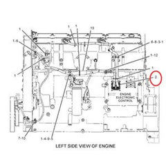 Wire Harness Assembly 263-9001 for Caterpillar CAT C15 Engine