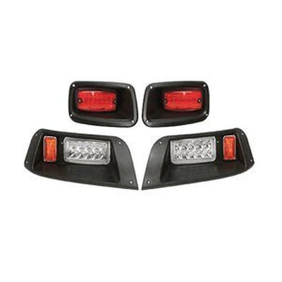 4-Piece Headlight & Tail Light Kit for E-Z-GO TXT 1996-2013