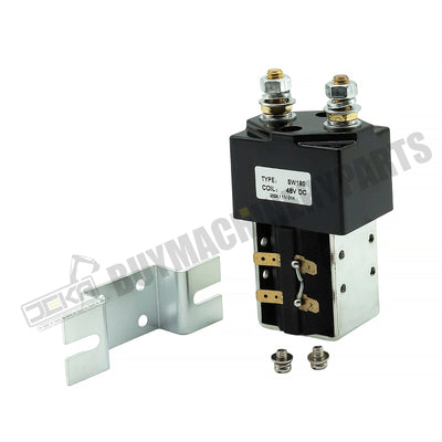 Reemplazo de solenoide de contactor de CC de alta resistencia para Albright SW180 Style 48V 200A 