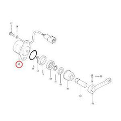 Hydraulic Angle Sensor 9102385 fit HITACHI Excavators EX100-2 EX120-2 EX200-3