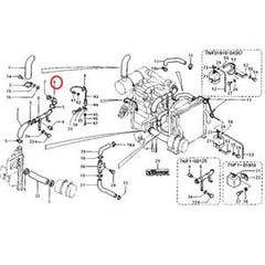 Hose 085-8397 for Caterpillar CAT Excavators 311 311B 312B E110B E120B E200B E320B E312B