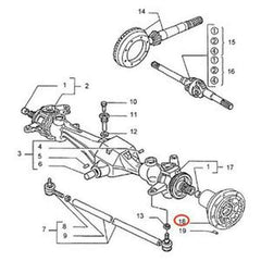 Hub 5151461 5142013 for Fiat 100-90 DT 110-90 DT Tractor