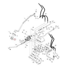 Hydraulic Female Coupler 110 240 250 for Yanmar 4TNV84T John Deere 6068 Engine