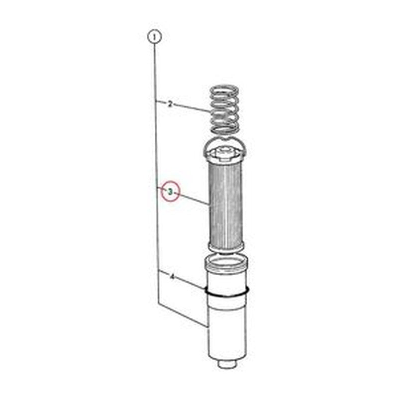 Hydraulic Filter 32/925346 & 32/913500 P564859 for JCB Excavator & Loader buymachineryparts