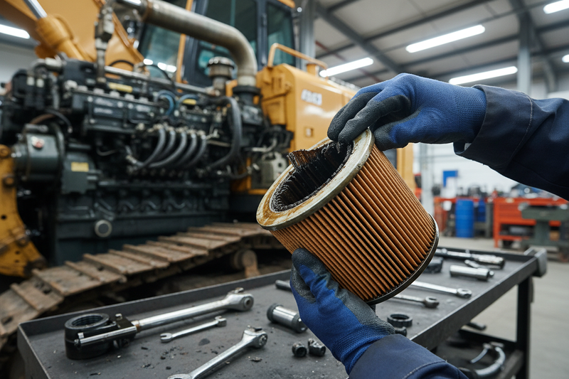 How to Diagnose a Clogged Hydraulic Oil Filter?