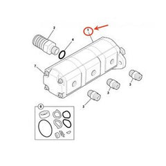 Hydraulic Pump 20/916000 for JCB Excavator 802.7, 803, 804 PLUS, 804 SUPER