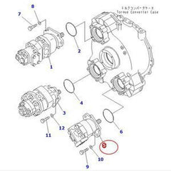 Hydraulic Pump 705-95-01020 for Komatsu HM300-2R HM300-2 HM250-2