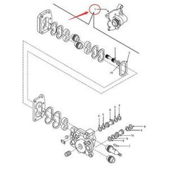 Hydraulic Pump 82988360 fit NEW HOLLAND TS6030 6610S 7610S Tractors