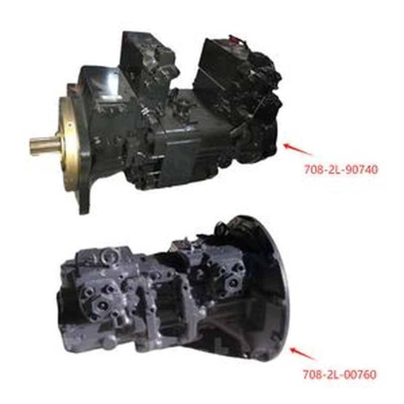 Hydraulic Pump Assembly 708-2L-90740 & 708-2L-00760 for Komatsu Excavators