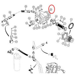 Hydraulic Pump Assembly D149283 D146608 for CASE 580K/580SK Backhoe