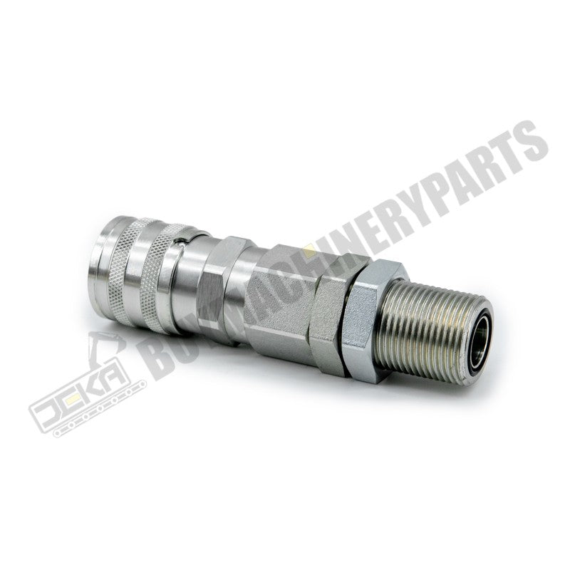 Hydraulic Quick-Connect Coupler AT312877 KV13884 for John Deere 332 326D 280 332D 325 333D 270 328 328D 260