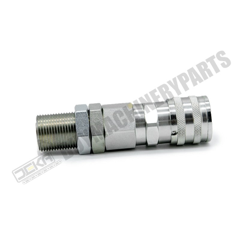 Hydraulic Quick-Connect Coupler AT312877 KV13884 for John Deere 332 326D 280 332D 325 333D 270 328 328D 260