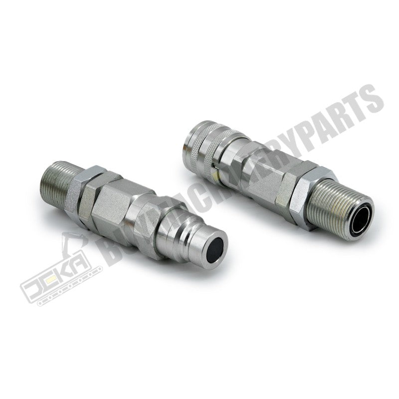 Hydraulic Quick-Connect Coupler AT312877 KV13884 for John Deere 332 326D 280 332D 325 333D 270 328 328D 260