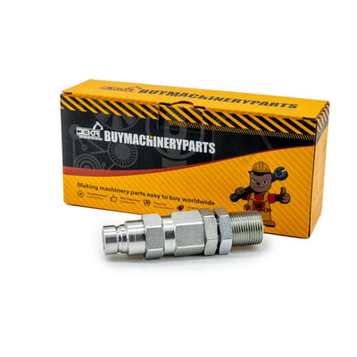 Hydraulic Quick-Connect Coupler AT312877 KV13884 for John Deere 332 326D 280 332D 325 333D 270 328 328D 260
