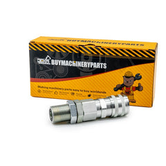 Hydraulic Quick-Connect Coupler AT312877 KV13884 for John Deere 332 326D 280 332D 325 333D 270 328 328D 260
