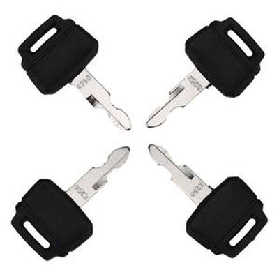 4 Ignition Keys 1230D2 for Kobelco SK115DZ SK130 SK150LC SK160LC SK210LC SK220 SK250