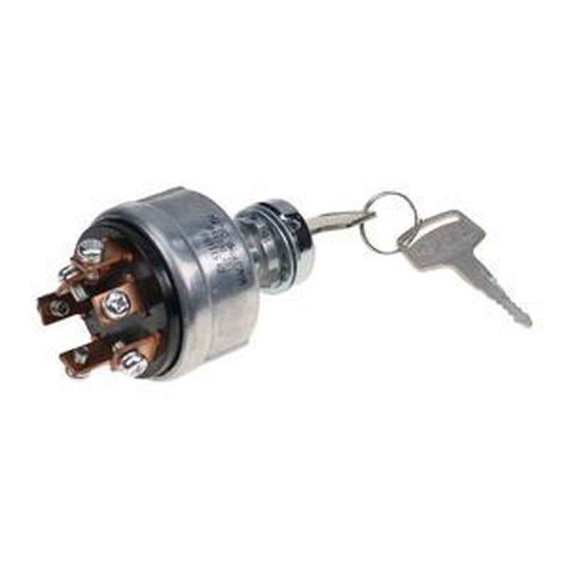 Ignition Starter Switch 2 Key 66711-55120 for Kubota B4200/B5100/B6100/B7100 Tractor