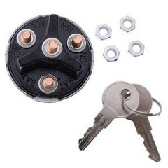 Ignition Switch with 2 Keys 641833 for New Holland C175 C185 C190 L120 L125 L140 L150 L160 L170 L175 L180 L185