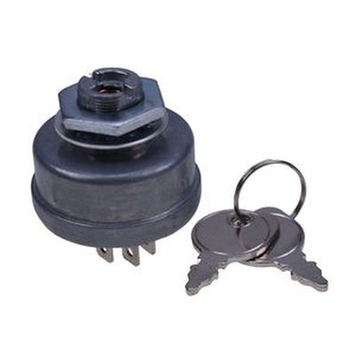 5-Terminal Ignition Switch w/ 2 Keys AM102551 AM34872 for John Deere Combines