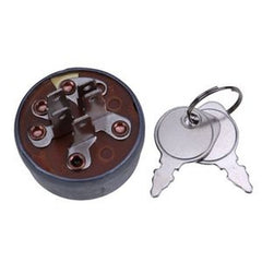 5-Terminal Ignition Switch w/ 2 Keys AM102551 AM34872 for John Deere Combines