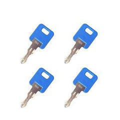 4-Piece Ignition Switch Key 334/D7450 for JCB Equipment Door Lock