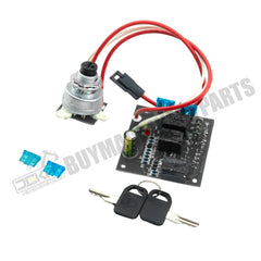 Módulo de interruptor de ignição AM128878 para trator John Deere 415 425 445 455