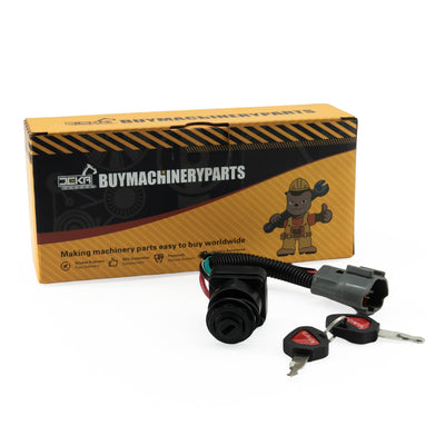 Interruptor de ignição RC411-53964 para escavadeira Kubota KX41-3 KX71-3 KX91-3 KX121-3 KX161-3 
