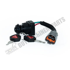 Interruptor de ignição RC411-53964 para escavadeira Kubota KX41-3 KX71-3 KX91-3 KX121-3 KX161-3 