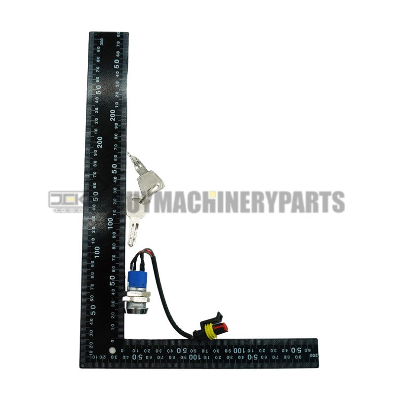 Ignition Switch Start Key 1220-520002-AC for Big Joe Forklift E30 EZ30 S22 Pallet Truck EPT20-ET ES10-10ES ES15-15ES