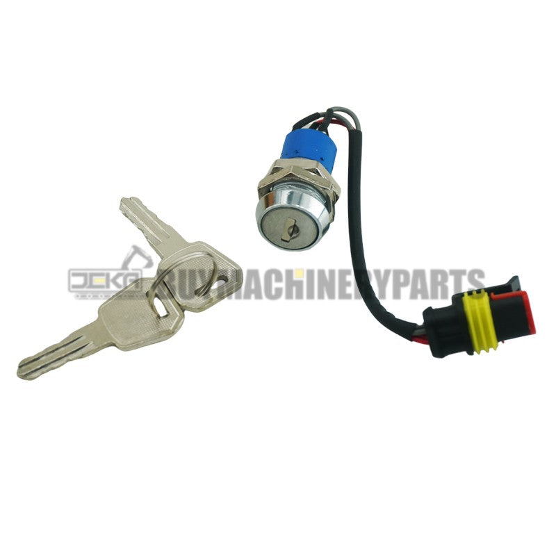 Ignition Switch Start Key 1220-520002-AC for Big Joe Forklift E30 EZ30 S22 Pallet Truck EPT20-ET ES10-10ES ES15-15ES