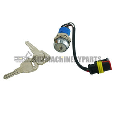 Ignition Switch Start Key 1220-520002-AC for Big Joe Forklift E30 EZ30 S22 Pallet Truck EPT20-ET ES10-10ES ES15-15ES