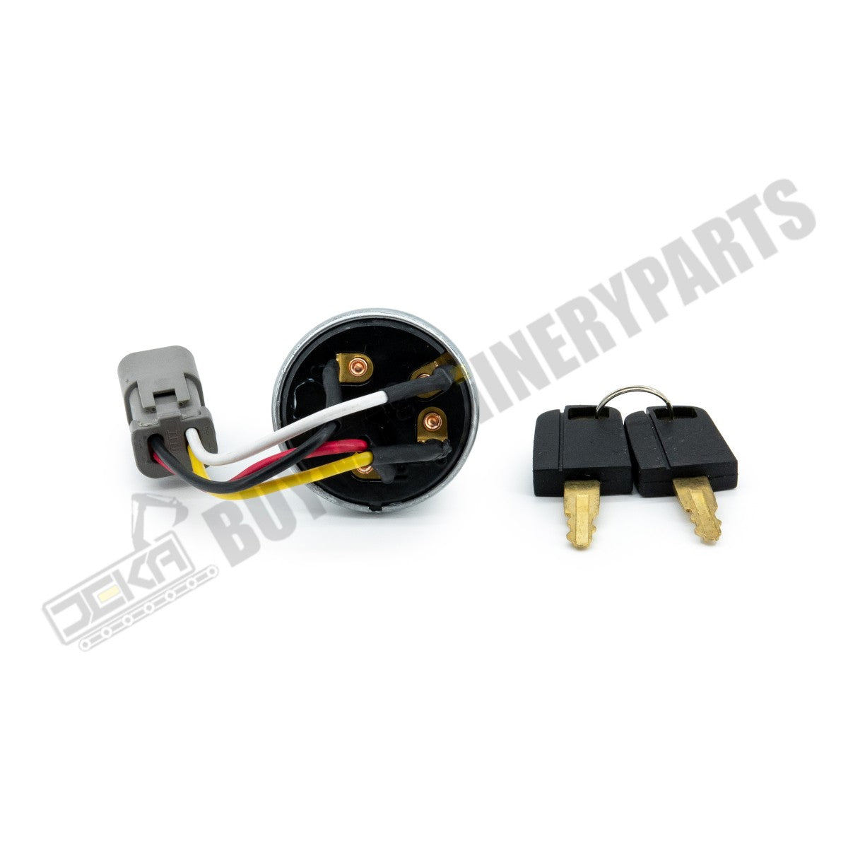 Ignition Switch with 2 Keys 467-8535 for Caterpillar CAT Engine 3406E 3412E Loader 906H 906H2 906K 906M 907H 907H2 907K 415 416 416F2